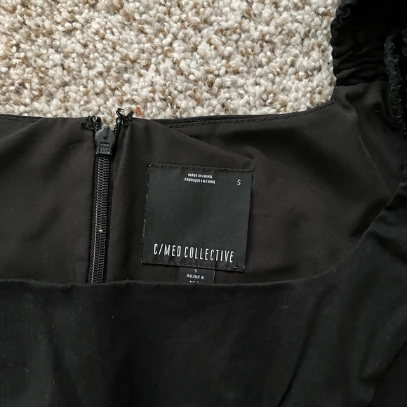 C/MEO COLLECTIVE Mini Black Dress - Picture 2 of 7